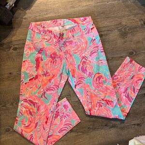 Lilly Pulitzer Kelly Pant Love Birds Poolside